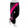 Dangerous DNGRS Skull Sweatpants Black/Pink