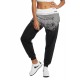 Dangerous DNGRS / Sweat Pant Fawn in black