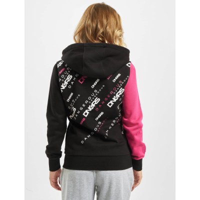 Dangerous DNGRS / Hoodie Down to Earth in black