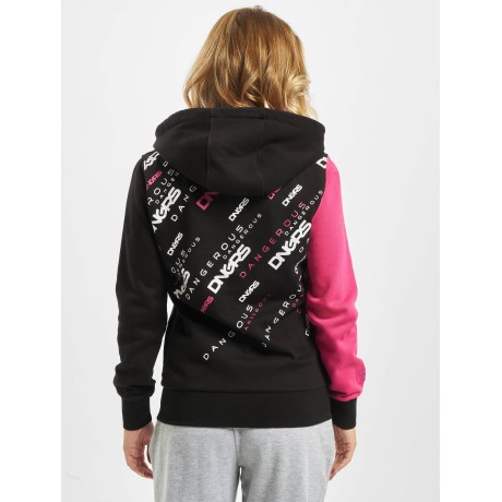 Dangerous DNGRS / Hoodie Down to Earth in black