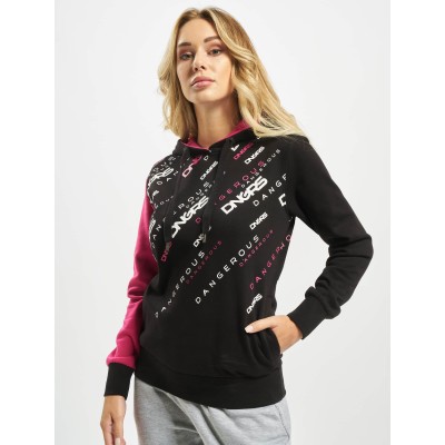 Dangerous DNGRS / Hoodie Down to Earth in black