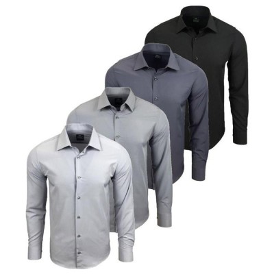 RUSTY NEAL košeľa pánska R-44 dlhý rukáv slim fit