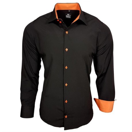 RUSTY NEAL košeľa pánska R-44 dlhý rukáv slim fit