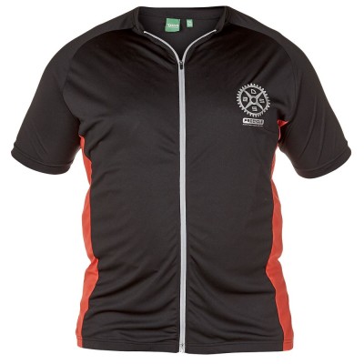 D555 tričko pánske SIMPSON cyklo za zips nadmerná veľkosť