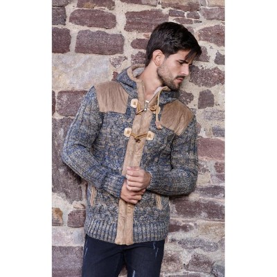 CARISMA sveter pánsky 7342 zapínanie na zips