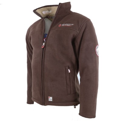 GEOGRAPHICAL NORWAY mikina pánská UBOLT s kožíškem