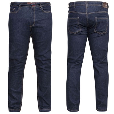 D555 pánske nohavice CEDRIC L:32 Tapered Fit Stretch nadrozmerné veľkosti