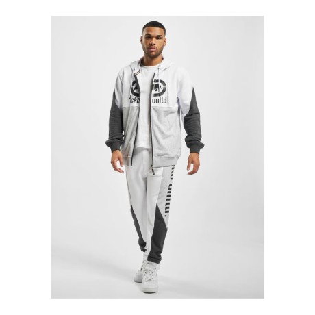 Ecko Unltd. Big Logo Sweatsuit Grey melange/White/Anthracite