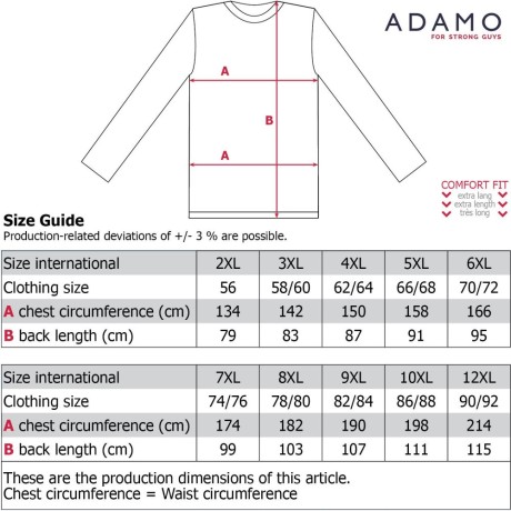 ADAMO tričko pánske CF 139901 dlhý rukáv