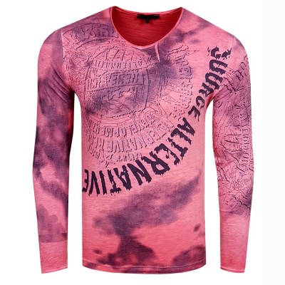 RUSTY NEAL tričko pánske 10135 dlhý rukáv