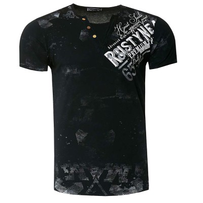 RUSTY NEAL tričko pánske 15240 regular fit