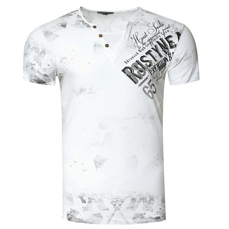 RUSTY NEAL tričko pánske 15240 regular fit