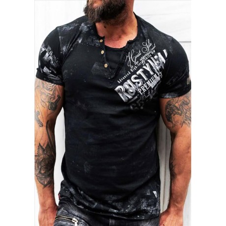 RUSTY NEAL tričko pánske 15240 regular fit