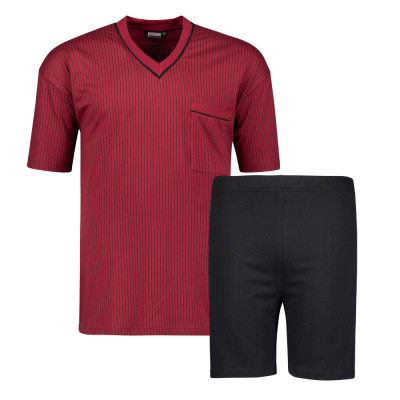 ADAMO pyžamo pánské 119251 590 nadměrná velikost krátký rukáv