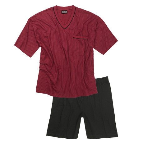 ADAMO pánske pyžamo 119251 590 – nadrozmerná veľkosť, krátky rukáv