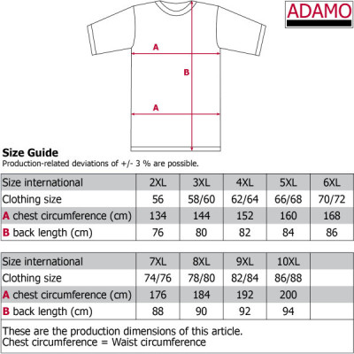ADAMO pánske pyžamo 119251 590 – nadrozmerná veľkosť, krátky rukáv