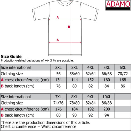 ADAMO pánske pyžamo 119251 590 – nadrozmerná veľkosť, krátky rukáv