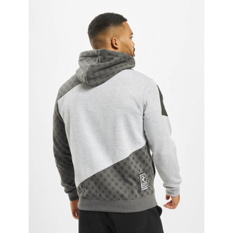 Dangerous DNGRS mikina pánská Zip Hoody Grey Melange/Jet Black