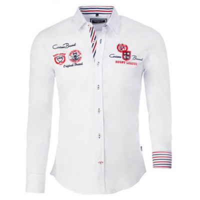 CARISMA košile pánská 8004 dlouhý rukáv slim fit