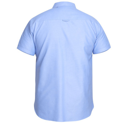 D555 košile pánská JAMES krátký rukáv nadměrná velikost