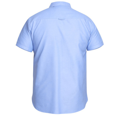 D555 košeľa pánska JAMES krátky rukáv nadmerná veľkosť