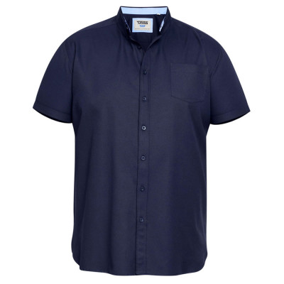 D555 košeľa pánska JAMES krátky rukáv nadmerná veľkosť