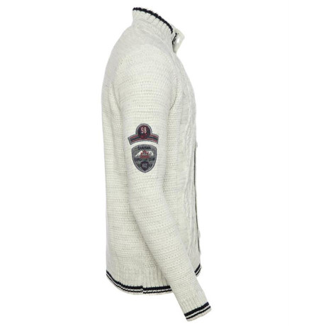 CARISMA svetr pánský 7806 zapínání na knoflíky