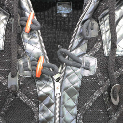 CARISMA pánsky sveter 7293 s kapucňou, zapínanie na zips