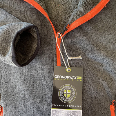GEOGRAPHICAL NORWAY pánska mikina TROMBONE MEN s kožúškom