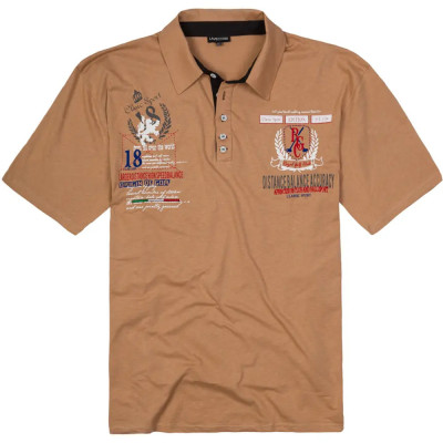 LAVECCHIA pánska polokošeľa 2038 nadrozmerná veľkosť