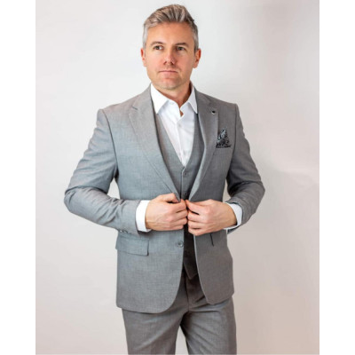 FRAPPOLI oblek pánsky 6176 trojdielny (sako, vesta, nohavice)