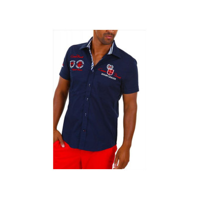 CARISMA košeľa pánska 9002, krátky rukáv, slim fit