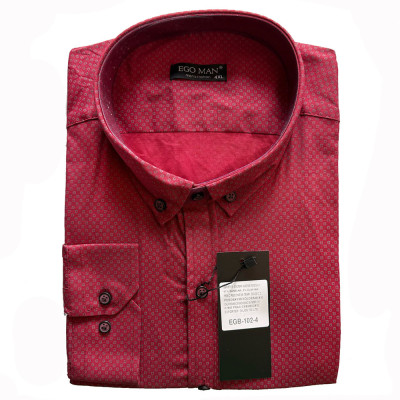 EGO MAN košile pánská EGB-102-4 nadměrná velikost