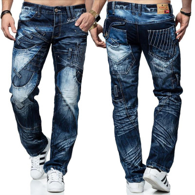 KOSMO LUPO kalhoty pánské KM130 L:32 jeans džíny