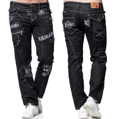 KOSMO LUPO kalhoty pánské KM051-1 L:32 jeans džíny