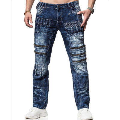 KOSMO LUPO kalhoty pánské KM8006 L:32 džíny, jeans