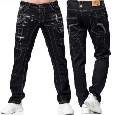 KOSMO LUPO kalhoty pánské KM009-1 L:32 rifle, džínsy