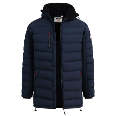 D555 bunda pánská WORKINGTON, odnímací kapuce, nadměrné velikosti