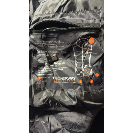 GEOGRAPHICAL NORWAY dámska vesta VARMUP LADY s vyhrievacími vláknami