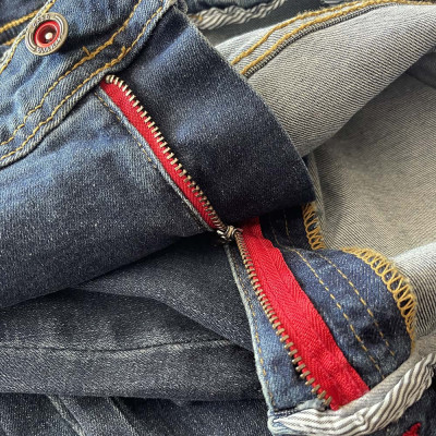 D555 kalhoty pánské AMBROSE L:34 Stretch nadměrná velikost