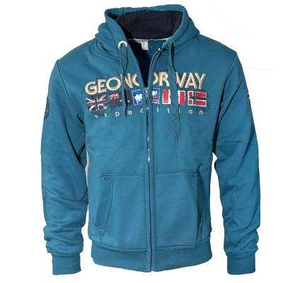 GEOGRAPHICAL NORWAY mikina pánska GOUKY MEN 100 EO