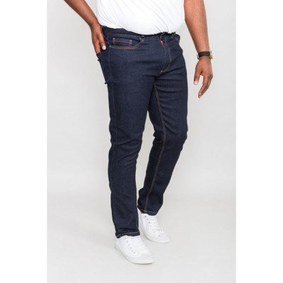 D555 nohavice pánske CEDRIC L:34 Tapered Fit Stretch nadmerné veľkosti