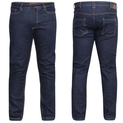 D555 kalhoty pánské CEDRIC L:34 Tapered Fit Stretch nadměrné velikosti