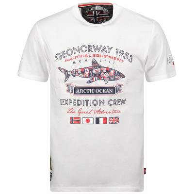 GEOGRAPHICAL NORWAY tričko pánske J-SHARK MEN