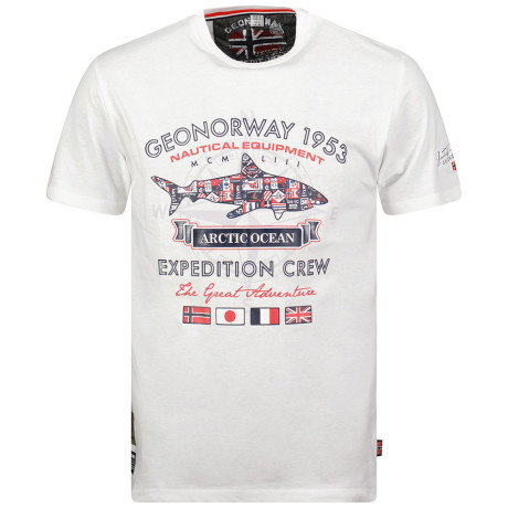 GEOGRAPHICAL NORWAY tričko pánske J-SHARK MEN