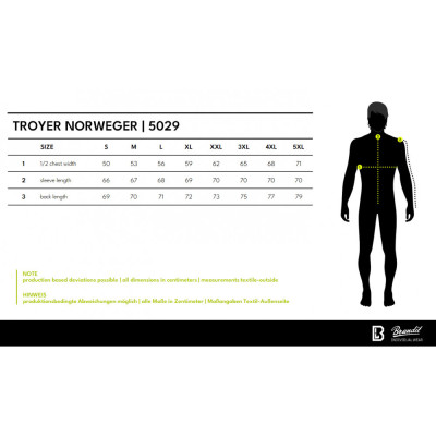 BRANDIT svetr pánský 5029.7 přes hlavu norský vzor