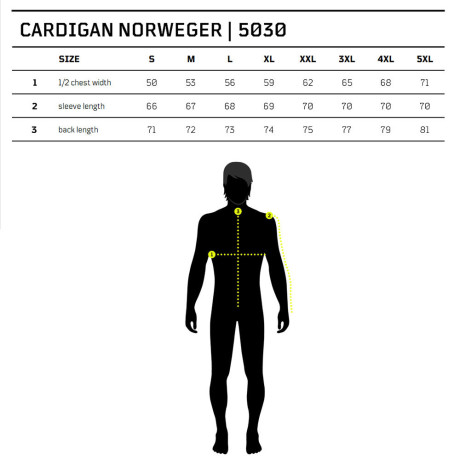BRANDIT svetr pánský 5030.7 norský vzor zip