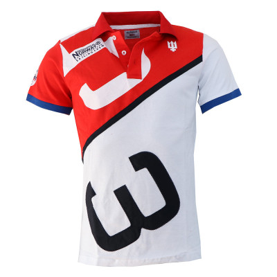 GEOGRAPHICAL NORWAY polokošeľa pánska KANOE SS MEN 100+BS