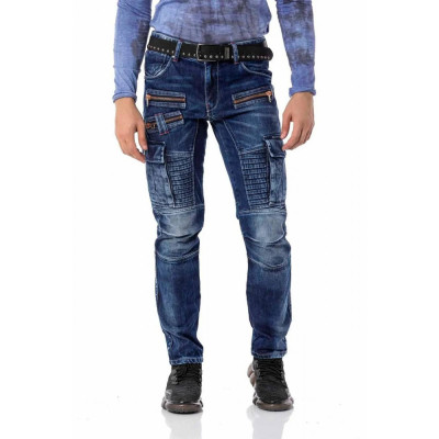 CIPO & BAXX kalhoty pánské CD798 L:32 jeans džíny