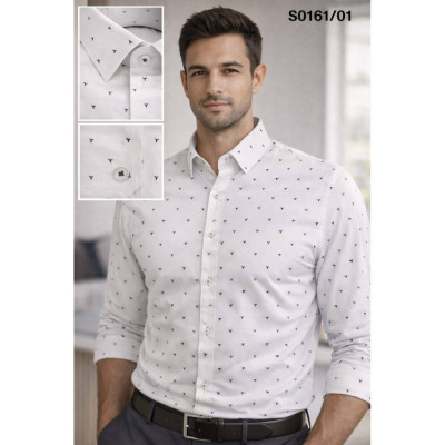 EGO MAN košile pánská S0161-01 slim fit